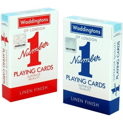 Waddingtons - Number 1 - Twin pack - Playing cards - Publicité Waddingtons - Number 1 - Twin pack - Playing cards - Publicité