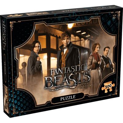 Winning Moves 033091 Puzzle - 500 pièces - Animaux Fantastiques - TV/Cinéma Winning Moves 033091 Puzzle - 500 pièces - Animaux Fantastiques - TV/Cinéma