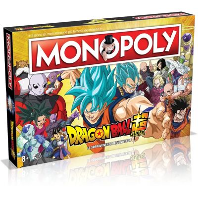 Winning Moves WM00250-ITA-6 - Monopoly Edizione Super Dragon Ball Z Winning Moves WM00250-ITA-6 - Monopoly Edizione Super Dragon Ball Z