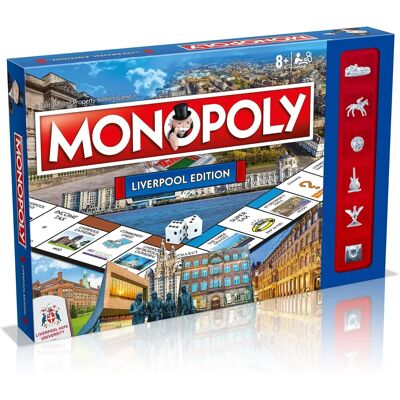 Winning Moves Liverpool Monopoly Board Game Liverpool Edition Monopoly - Family Fun Winning Moves Liverpool Monopoly Board Game Liverpool Edition Monopoly - Family Fun