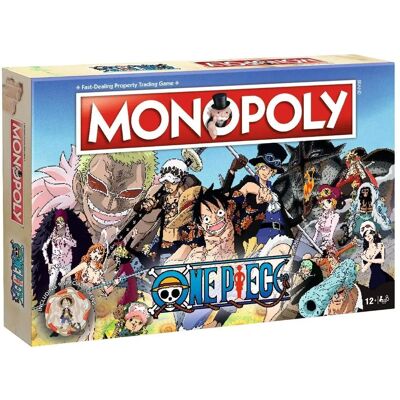 Winning Moves Monopoly One Piece Edition - Board Game Winning Moves Monopoly One Piece Edition - Board Game