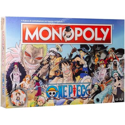 Winning Moves Monopoly One Piece Version Italienne Aventure Pirate Winning Moves Monopoly One Piece Version Italienne Aventure Pirate