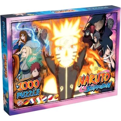 Puzzle Naruto Shippuden 1000 pièces - Winning Moves Puzzle Naruto Shippuden 1000 pièces - Winning Moves