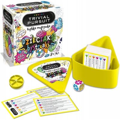 Winning Moves Trivial Pursuit Dzieci - Gra planszowa Winning Moves Trivial Pursuit Dzieci - Gra planszowa