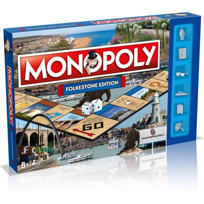 Monopoly Folkestone - Board Game Monopoly Folkestone - Board Game