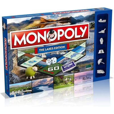 Winning Moves Monopoly The Lakes Regional Board Game - Board Game Winning Moves Monopoly The Lakes Regional Board Game - Board Game