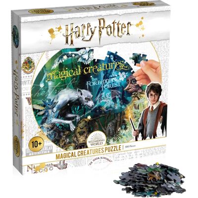 Puzzle de Créatures Magiques Harry Potter - Winning Moves 500 pièces Puzzle de Créatures Magiques Harry Potter - Winning Moves 500 pièces