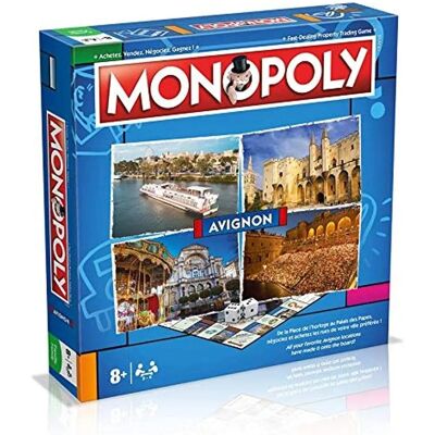 Winning Moves Monopoly Avignon - Juego de Mesa Winning Moves Monopoly Avignon - Juego de Mesa