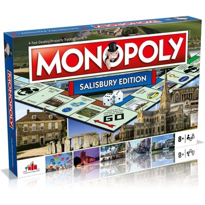 Winning Moves Salisbury Edition Monopoly Board Game Winning Moves Salisbury Edition Monopoly Board Game