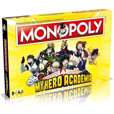 Monopoly Vinnande drag Monopol My Hero Academy Board Game - Multicolored Monopoly Vinnande drag Monopol My Hero Academy Board Game - Multicolored