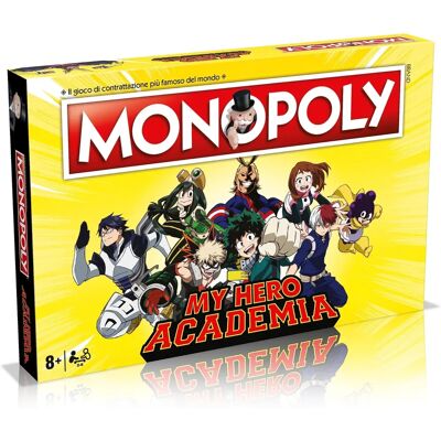Winning Moves My Hero Academia Monopoly - Édition Italienne Winning Moves My Hero Academia Monopoly - Édition Italienne