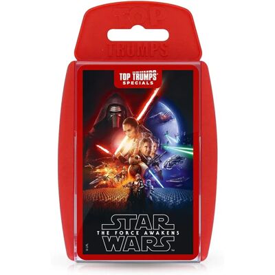 Top Trumps Star Wars Épisode VII - La Force Se Réveille Jeu de Cartes - Publicité Top Trumps Star Wars Épisode VII - La Force Se Réveille Jeu de Cartes - Publicité