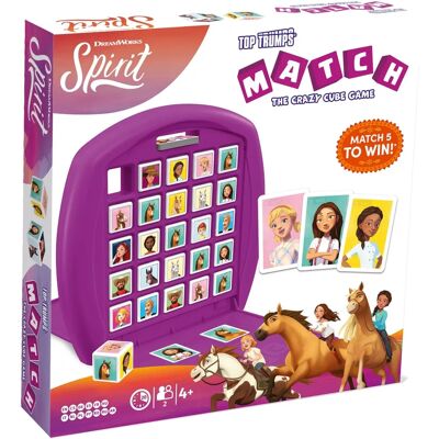 Dreamworks Spirit Untamed Top Trumps Match Le Jeu du Cube Fou - Jeu de Société Dreamworks Spirit Untamed Top Trumps Match Le Jeu du Cube Fou - Jeu de Société