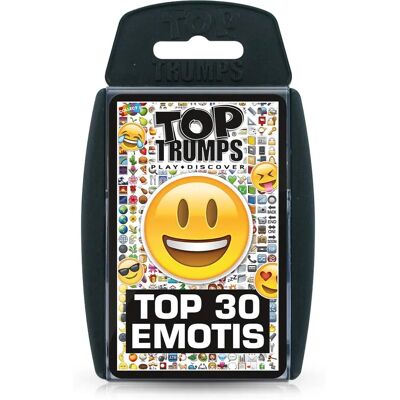Top Trumps Emotis Top 30 - Card Game Top Trumps Emotis Top 30 - Card Game