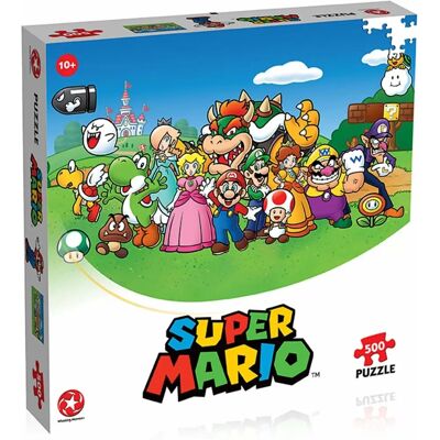 Super Mario Puzzle de 500 Pièces Coloré - Puzzle - Publicité Super Mario Puzzle de 500 Pièces Coloré - Puzzle - Publicité