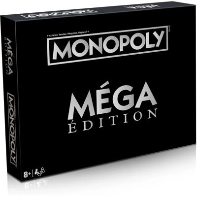 Jeu de société Monopoly Mega Edition - Dès 10 ans - Publicité Jeu de société Monopoly Mega Edition - Dès 10 ans - Publicité