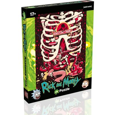 Puzzle Anatomy Park Rick and Morty - 1000 pièces - Publicité Puzzle Anatomy Park Rick and Morty - 1000 pièces - Publicité