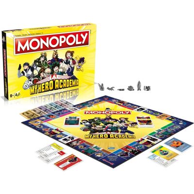 MONOPOLY My Hero Academia - Brettspiel - Französische Version MONOPOLY My Hero Academia - Brettspiel - Französische Version