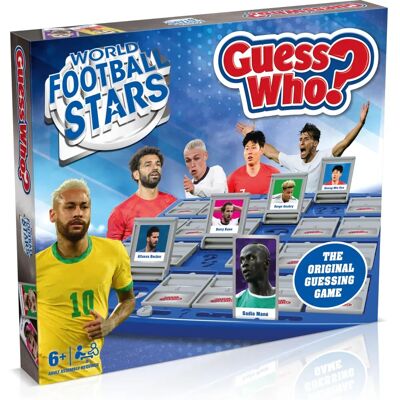 Winning Moves WM02282-EN1-6 World Football Stars Guess Who Board Game Winning Moves WM02282-EN1-6 World Football Stars Guess Who Board Game
