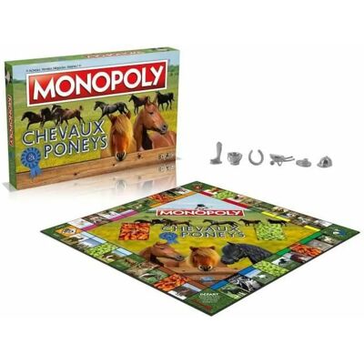 MONOPOLY CHEVAUX ET PONEYS - Jeu de plateau - Publicité MONOPOLY CHEVAUX ET PONEYS - Jeu de plateau - Publicité