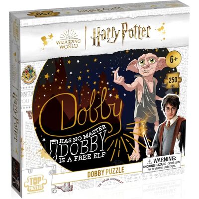 Winning Moves Harry Potter Dobby Puzzel - 250 Stukjes Winning Moves Harry Potter Dobby Puzzel - 250 Stukjes
