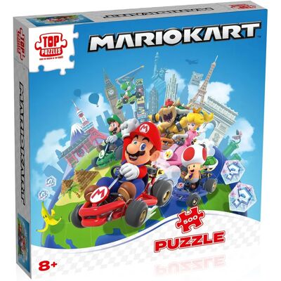 Winning Moves Puzzle 500 pièces Mario Kart - Jeux de société Winning Moves Puzzle 500 pièces Mario Kart - Jeux de société