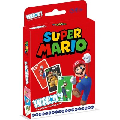 Winning Moves Super Mario WHOT! Jeu de Société - Amusement familial Winning Moves Super Mario WHOT! Jeu de Société - Amusement familial