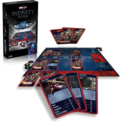 Jeu de Stratégie Marvel - Cartes & Plateau - Amusement en Famille - Publicité Jeu de Stratégie Marvel - Cartes & Plateau - Amusement en Famille - Publicité