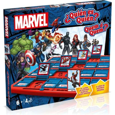Creative Toys WM01550 Gioco da Tavolo Marvel Indovina Creative Toys WM01550 Gioco da Tavolo Marvel Indovina