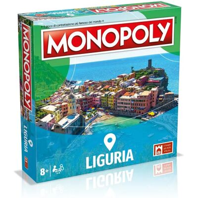 Winning Moves Monopoly Liguria - Edizione Borghi Italiani Gioco da Tavolo Winning Moves Monopoly Liguria - Edizione Borghi Italiani Gioco da Tavolo