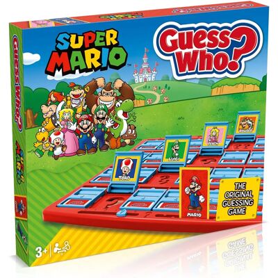 Winning Moves Super Mario Guess Who? Board Game - Mario Characters Winning Moves Super Mario Guess Who? Board Game - Mario Characters