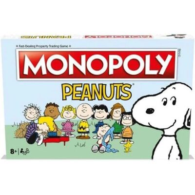 Winning Moves Monopoly Peanuts Jeu de Société - Édition Peanuts - Publicité Winning Moves Monopoly Peanuts Jeu de Société - Édition Peanuts - Publicité