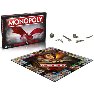 Monopoly Dungeons & Dragons - Jeu de plateau - Publicité Monopoly Dungeons & Dragons - Jeu de plateau - Publicité