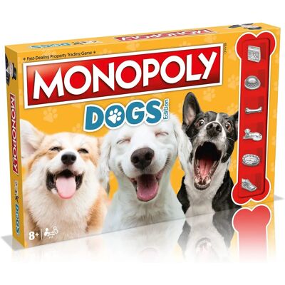 Winning Moves Monopoly Edycja Psy Gra Planszowa - Dzieci i Dorośli Winning Moves Monopoly Edycja Psy Gra Planszowa - Dzieci i Dorośli