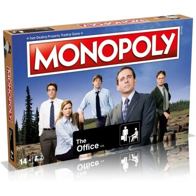 Winning Moves Monopoly L'Office (US) Édition Bleue Jeu de Société - Publicité Winning Moves Monopoly L'Office (US) Édition Bleue Jeu de Société - Publicité