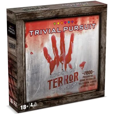Winning Moves Trivial Pursuit Horror Juego de Mesa Winning Moves Trivial Pursuit Horror Juego de Mesa