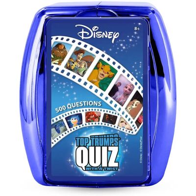 Winning Moves Top Trumps Quiz - Barnleksak Disney Multi Winning Moves Top Trumps Quiz - Barnleksak Disney Multi