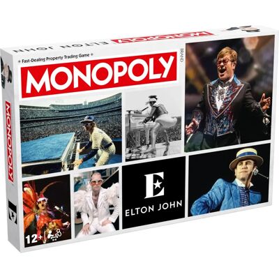 Winning Moves Elton John Monopoly Bordspel - Muzieklegende Editie Winning Moves Elton John Monopoly Bordspel - Muzieklegende Editie