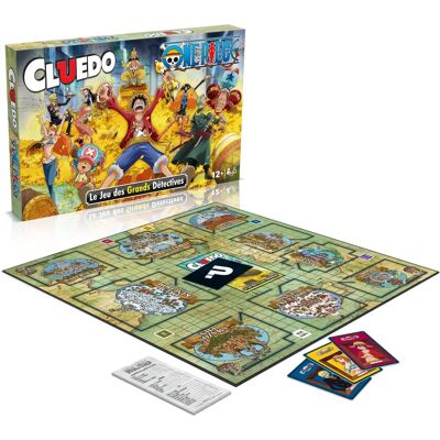 Jeu de société - WINNING MOVES - Cluedo One Piece - Édition spéciale - Publicité Jeu de société - WINNING MOVES - Cluedo One Piece - Édition spéciale - Publicité