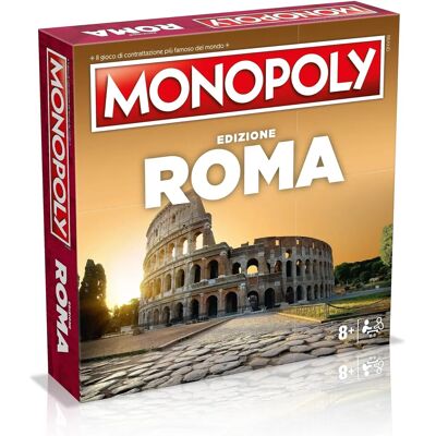 Hasbro Gaming Monopoly Roma Città - Gioco da Tavolo Hasbro Gaming Monopoly Roma Città - Gioco da Tavolo