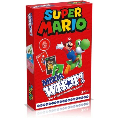 Winning Moves Super Mario MEGA WHOT! lautapeli - Monipuolinen Winning Moves Super Mario MEGA WHOT! lautapeli - Monipuolinen