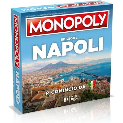 Winning Moves - Monopoly Napoli - Ricomincio da 3 - Juego de mesa Winning Moves - Monopoly Napoli - Ricomincio da 3 - Juego de mesa