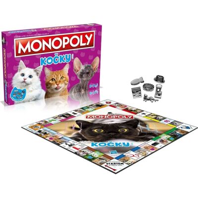 MONOPOLY Edycja Koty - Gra planszowa MONOPOLY Edycja Koty - Gra planszowa
