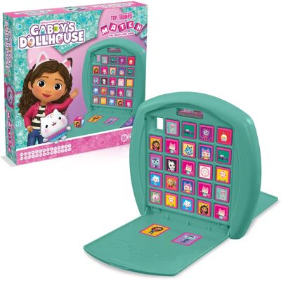Winning Moves Gabby's Dollhouse Top Trumps Match - El juego de los cubos locos - Juego de mesa Winning Moves Gabby's Dollhouse Top Trumps Match - El juego de los cubos locos - Juego de mesa