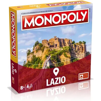 Winning Moves Monopoly Lazio Stadt - Brettspiel Winning Moves Monopoly Lazio Stadt - Brettspiel