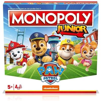 Winning Moves Monopoly Junior - Paw Patrol - Brettspiel Winning Moves Monopoly Junior - Paw Patrol - Brettspiel