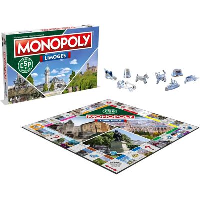 Winning Moves Limoges - Monopoly Spel Winning Moves Limoges - Monopoly Spel