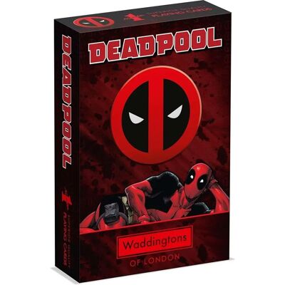 Waddingtons Number 1 Deadpool Multicolor Playing Cards - Playing Cards Waddingtons Number 1 Deadpool Multicolor Playing Cards - Playing Cards