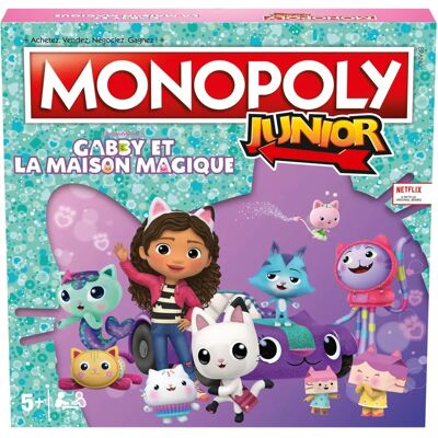 Winning Moves Monopoly Junior Gabby and the Magic House - Board game Winning Moves Monopoly Junior Gabby and the Magic House - Board game