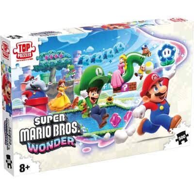 Winning Moves Super Mario Bros. Wonder Puzzle 500 Winning Moves Super Mario Bros. Wonder Puzzle 500